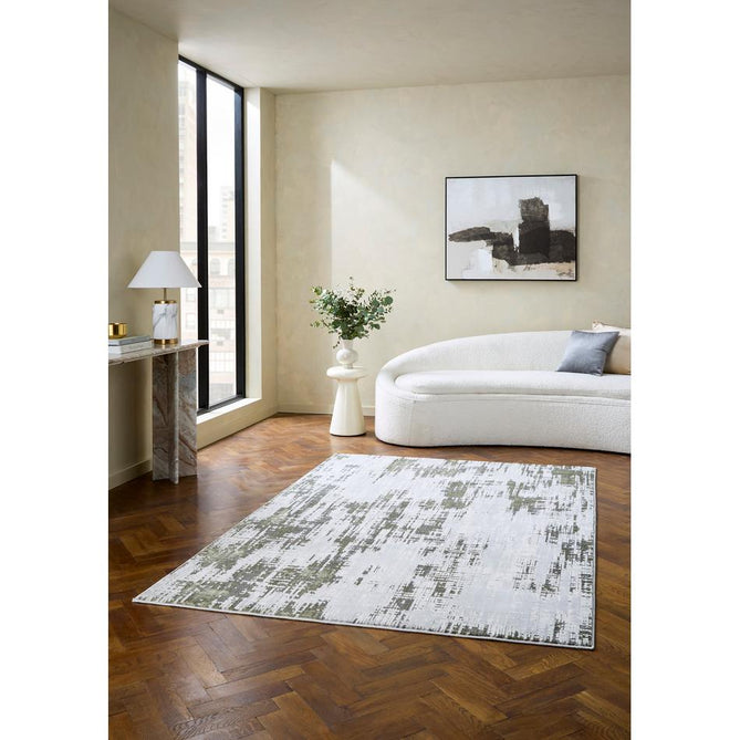Apollo HE052 Grey/Green Rug