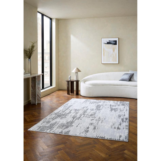 Apollo HE052 Grey/Silver Rug