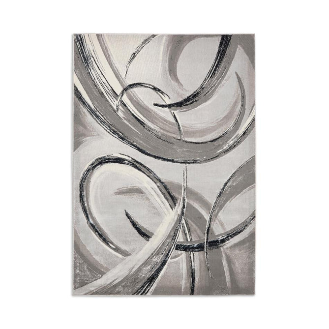 Apollo HF126 Grey/Dark Blue Rug