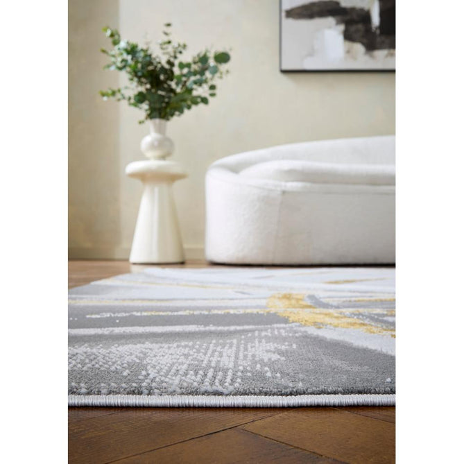 Apollo HF126 Grey/Gold Rug