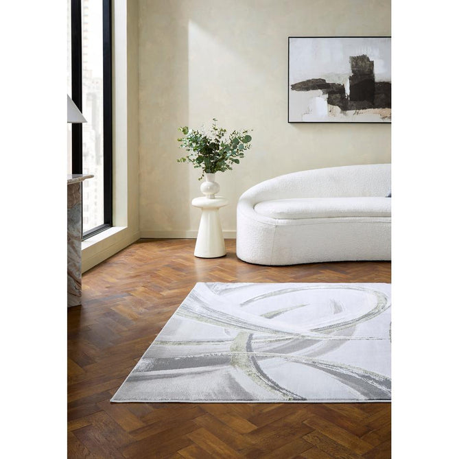 Apollo HF126 Grey/Green Rug