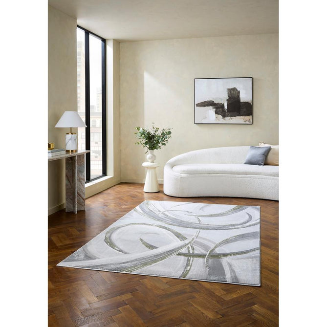 Apollo HF126 Grey/Green Rug