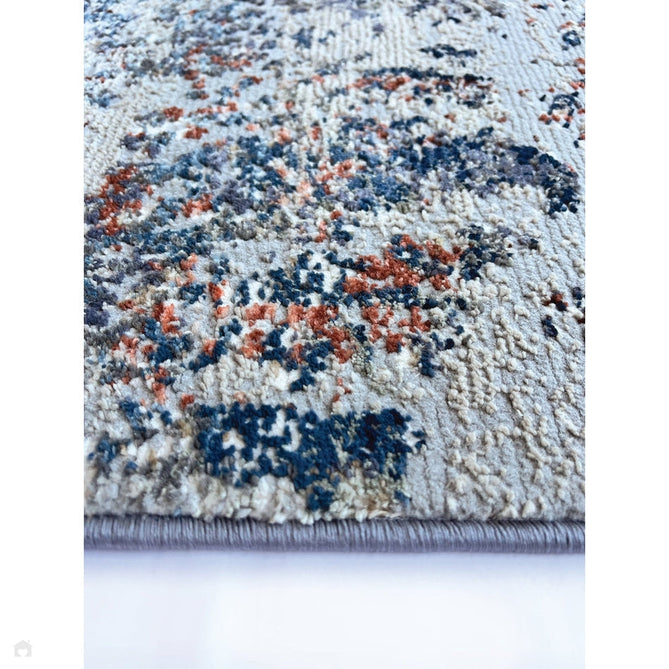 Arabesque Grey/Blue/Natural/Rust/Multicolour Rug-Origins-Rug Love - The Most Loved Rug Store