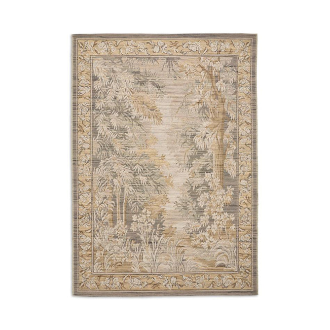 Arcadia 190X Grey/Gold Rug
