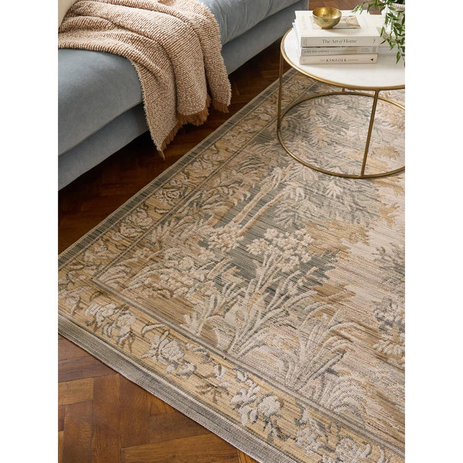 Arcadia 190X Grey/Gold Rug