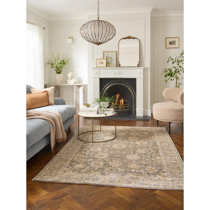 Arcadia 28Z Charcoal/Gold Rug