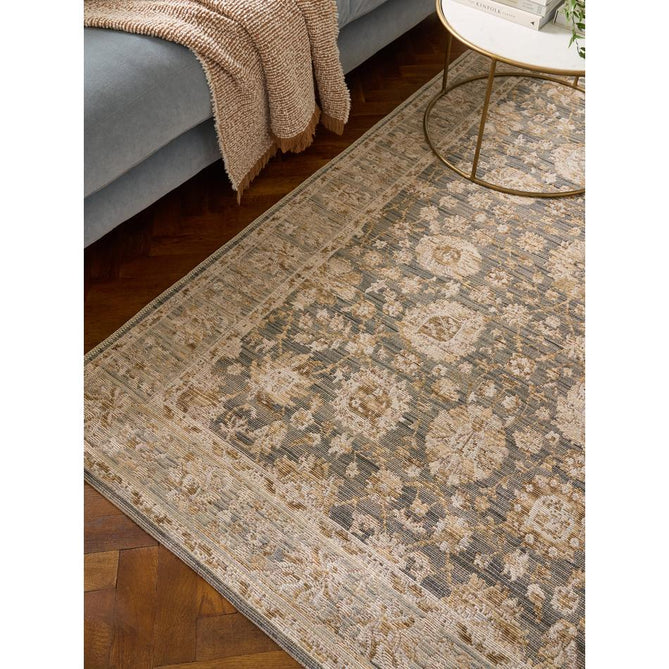 Arcadia 28Z Charcoal/Gold Rug
