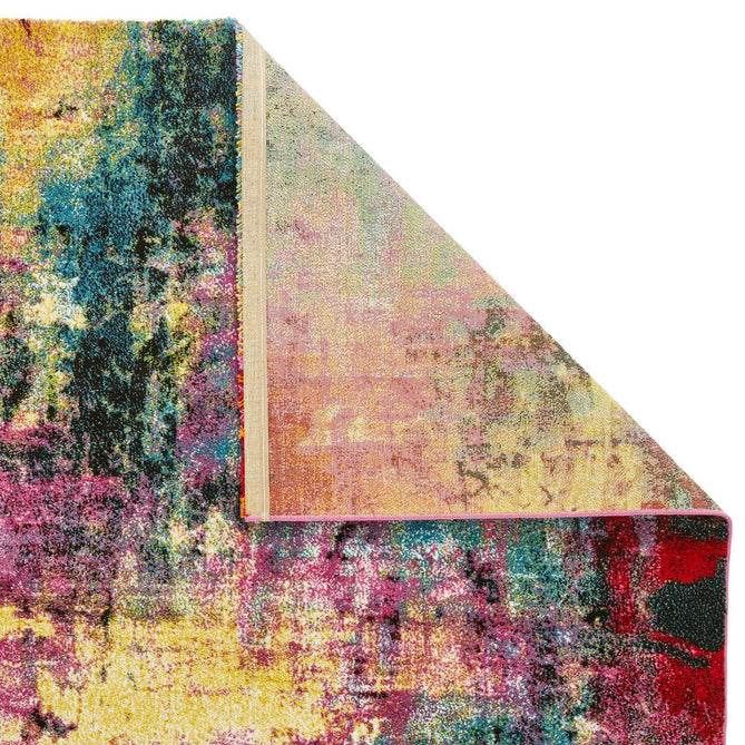 Art ART101 Modern Abstract Soft Easy Care Durable Polypropylene Multicolour Runner-Concept Looms-Rug Love - The Most Loved Rug Store