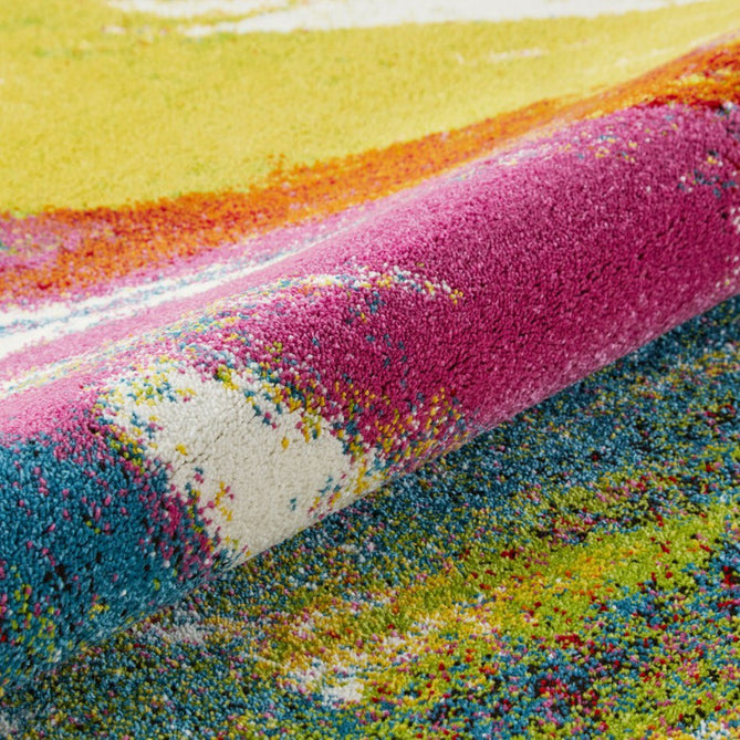 Art ART102 Modern Abstract Soft Easy Care Durable Polypropylene Multicolour Rug-Concept Looms-Rug Love - The Most Loved Rug Store