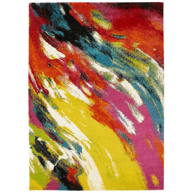 Art ART102 Modern Abstract Soft Easy Care Durable Polypropylene Multicolour Rug-Concept Looms-Rug Love - The Most Loved Rug Store