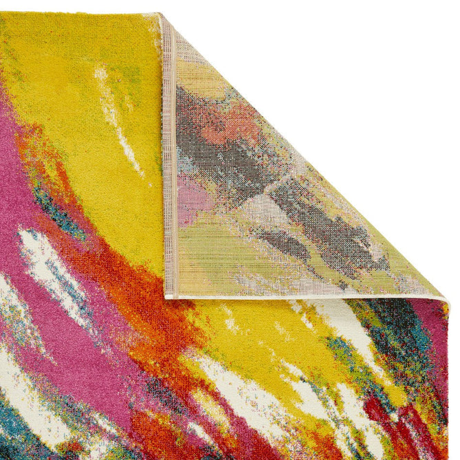 Art ART102 Modern Abstract Soft Easy Care Durable Polypropylene Multicolour Runner-Concept Looms-Rug Love - The Most Loved Rug Store