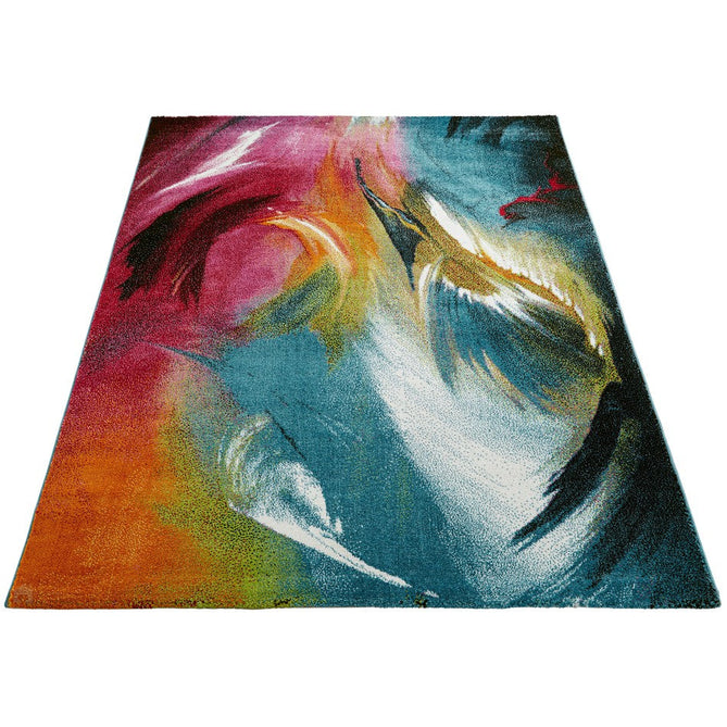 Art ART104 Modern Abstract Soft Easy Care Durable Polypropylene Multicolour Rug-Concept Looms-Rug Love - The Most Loved Rug Store