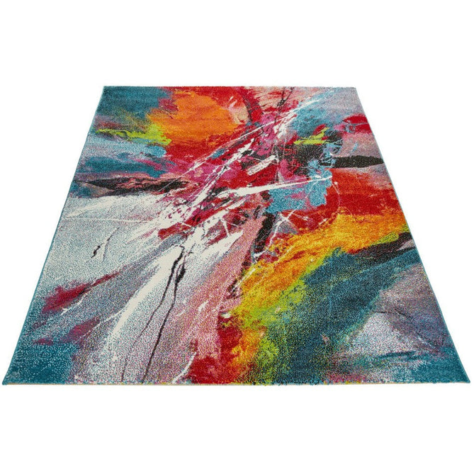Art ART105 Modern Abstract Soft Easy Care Durable Polypropylene Multicolour Rug-Concept Looms-Rug Love - The Most Loved Rug Store