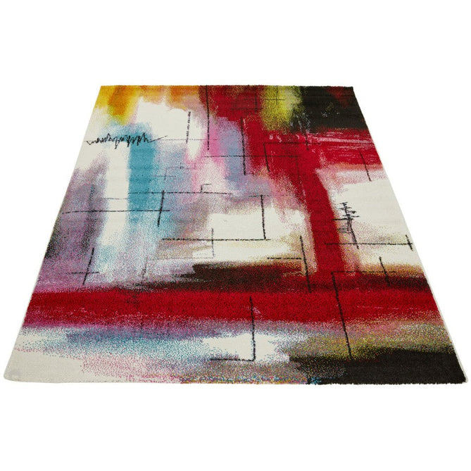 Art ART106 Modern Abstract Soft Easy Care Durable Polypropylene Multicolour Rug-Concept Looms-Rug Love - The Most Loved Rug Store