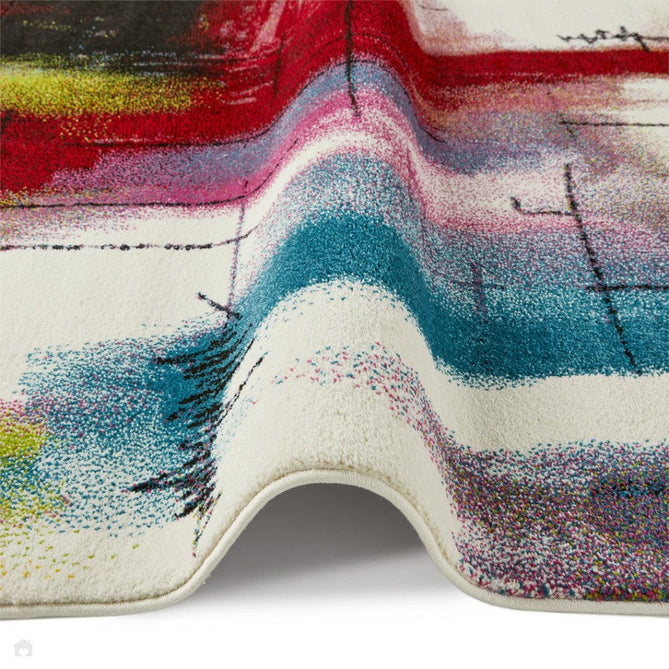 Art ART106 Modern Abstract Soft Easy Care Durable Polypropylene Multicolour Rug-Concept Looms-Rug Love - The Most Loved Rug Store