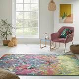 Art ART108 Modern Abstract Soft Easy Care Durable Polypropylene Multicolour Runner