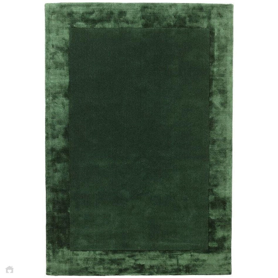 On Sale Ascot Modern Plain Hand-Woven Wool Centred Loop Pile Metallic ...