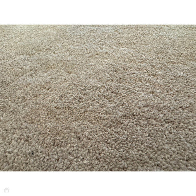 Ascot Modern Plain Hand-Woven Wool Centred Loop Pile Metallic Shimmer Wide Viscose Border Pale Silver Grey/Platinum Grey Rug-Asiatic Carpets-Rug Love - The Most Loved Rug Store