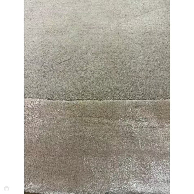 Ascot Modern Plain Hand-Woven Wool Centred Loop Pile Metallic Shimmer Wide Viscose Border Putty Beige/Champagne Rug-Asiatic Carpets-Rug Love - The Most Loved Rug Store