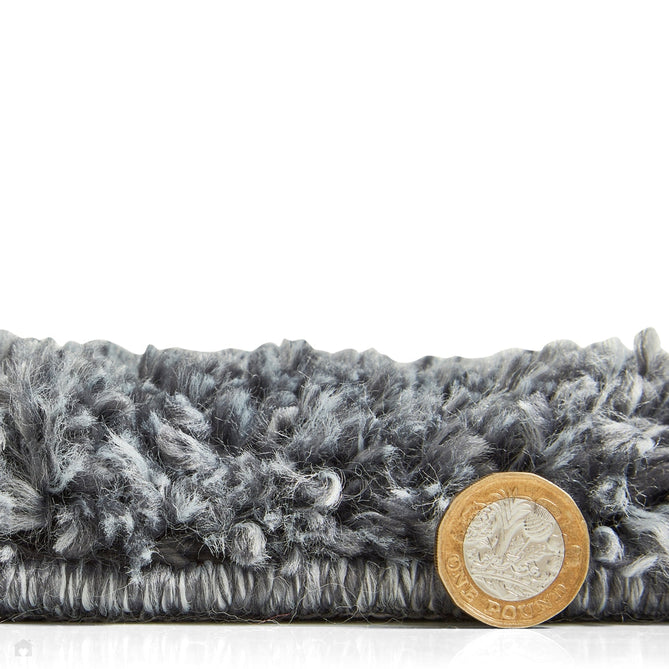 Aspen 1537 Modern Moroccan Berber Soft Plush Boho Shaggy Tassel Grey/Ivory Rug-Think Rugs-Rug Love - The Most Loved Rug Store