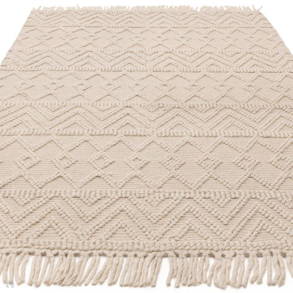 On Sale Asra Modern Boho Geometric Hand-Woven Textured Hi-Low Ribbed ...