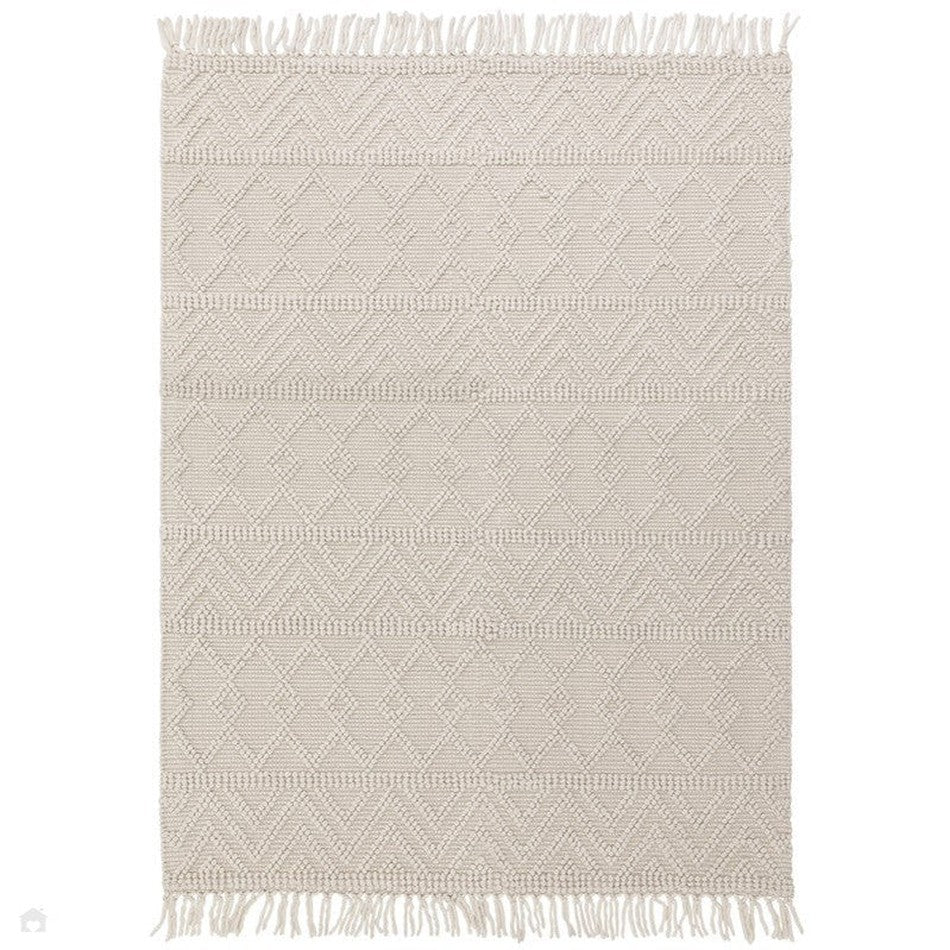 On Sale Asra Modern Boho Geometric Hand-Woven Textured Hi-Low Ribbed ...