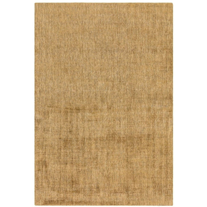 Aston Modern Plain Distressed Shimmer Hand-Woven Textured Viscose Flatweave Ochre Rug-Asiatic Carpets-Rug Love - The Most Loved Rug Store