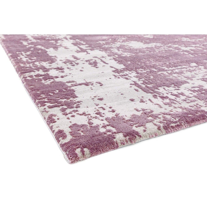 Astral AS05 Modern Abstract Distressed Shimmer Textured Soft-Touch Acrylic Heather/Pink/Light Grey/Cream Rug-Asiatic Carpets-Rug Love - The Most Loved Rug Store