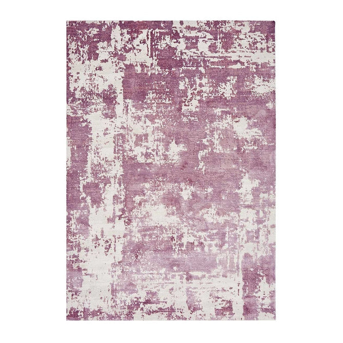 Astral AS05 Modern Abstract Distressed Shimmer Textured Soft-Touch Acrylic Heather/Pink/Light Grey/Cream Rug-Asiatic Carpets-Rug Love - The Most Loved Rug Store