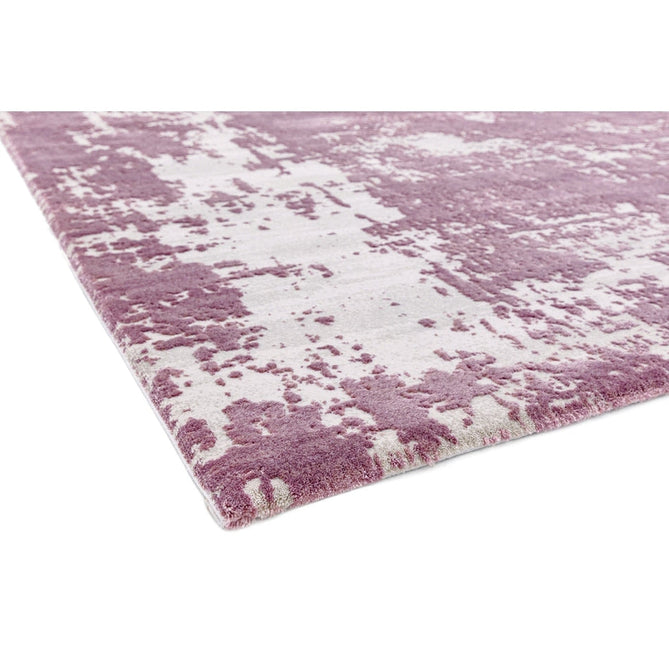 Astral AS05 Modern Abstract Distressed Shimmer Textured Soft-Touch Acrylic Heather/Pink/Light Grey/Cream Rug-Asiatic Carpets-Rug Love - The Most Loved Rug Store