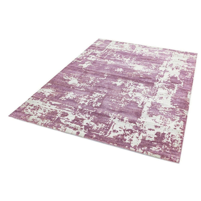 Astral AS05 Modern Abstract Distressed Shimmer Textured Soft-Touch Acrylic Heather/Pink/Light Grey/Cream Rug-Asiatic Carpets-Rug Love - The Most Loved Rug Store