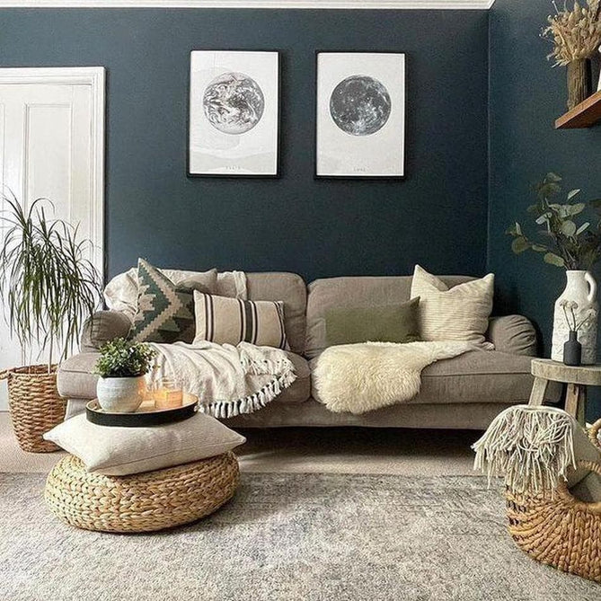Athena 18739 Traditional Vintage Distressed Shimmer Medallion Border Soft-Touch Low Profile Short Pile Grey/Blue/Ivory/Taupe Rug-Think Rugs-Rug Love - The Most Loved Rug Store