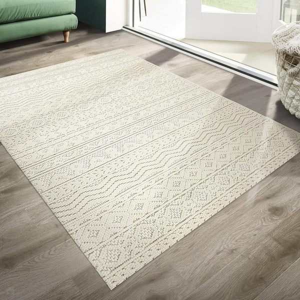 Atlas Graphic Cream Rug