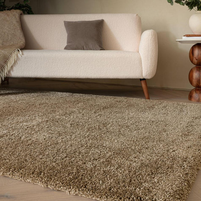 Atlas Plush Plain Soft Polypropylene Shaggy Natural Rug-Asiatic Carpets-Rug Love - The Most Loved Rug Store