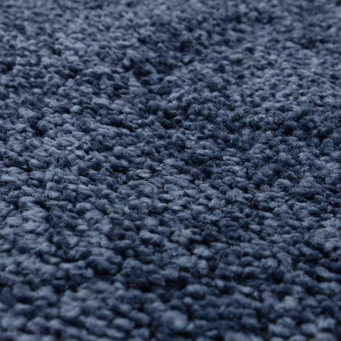 Atlas Plush Plain Soft Polypropylene Shaggy Navy Rug-Asiatic Carpets-Rug Love - The Most Loved Rug Store