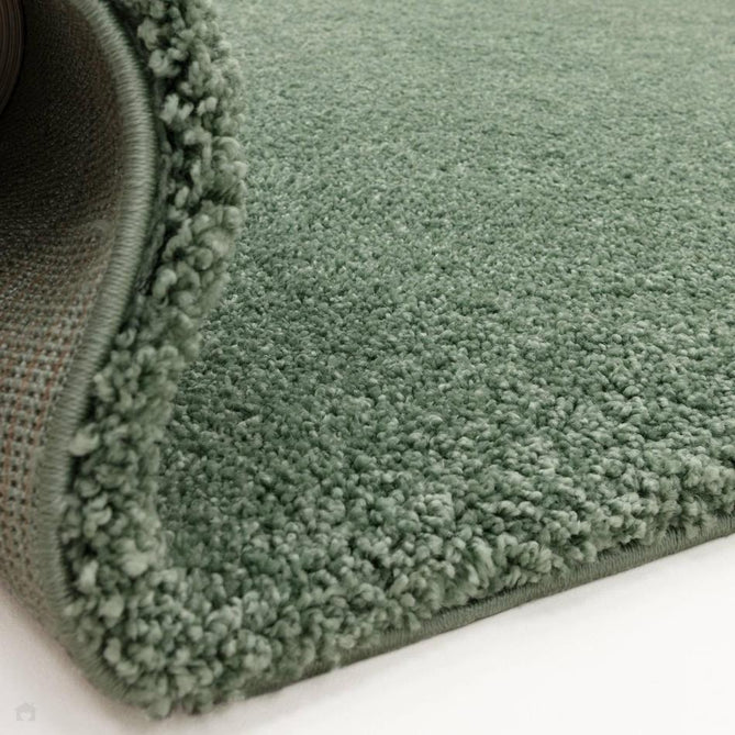 Atlas Plush Plain Soft Polypropylene Shaggy Sage Rug-Asiatic Carpets-Rug Love - The Most Loved Rug Store