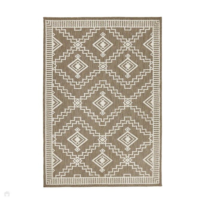Atlas Diamond Coffee Rug