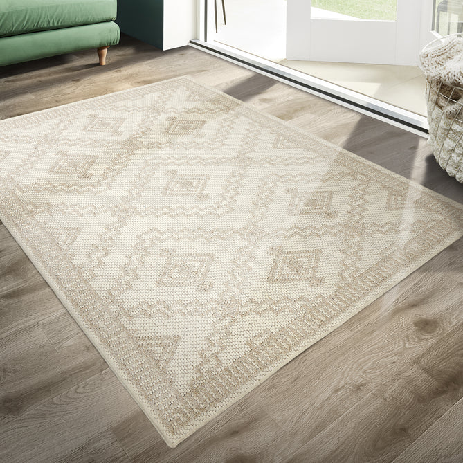 Atlas Diamond Cream Rug