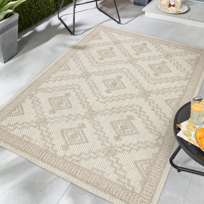 Atlas Diamond Cream Rug