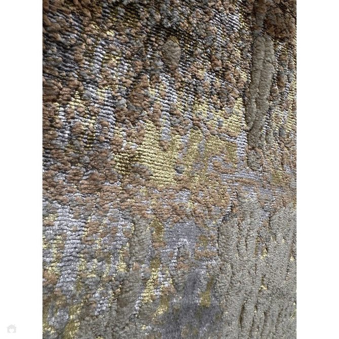 Aurora AU01 Dune Modern Abstract Distressed Marbled Metallic Shimmer Textured High-Density Soft Smooth Low Profile Polyblend Short-Pile Bronze/Gold/Rust Terracotta/Beige/Grey/Cream Rug-Asiatic Carpets-Rug Love - The Most Loved Rug Store