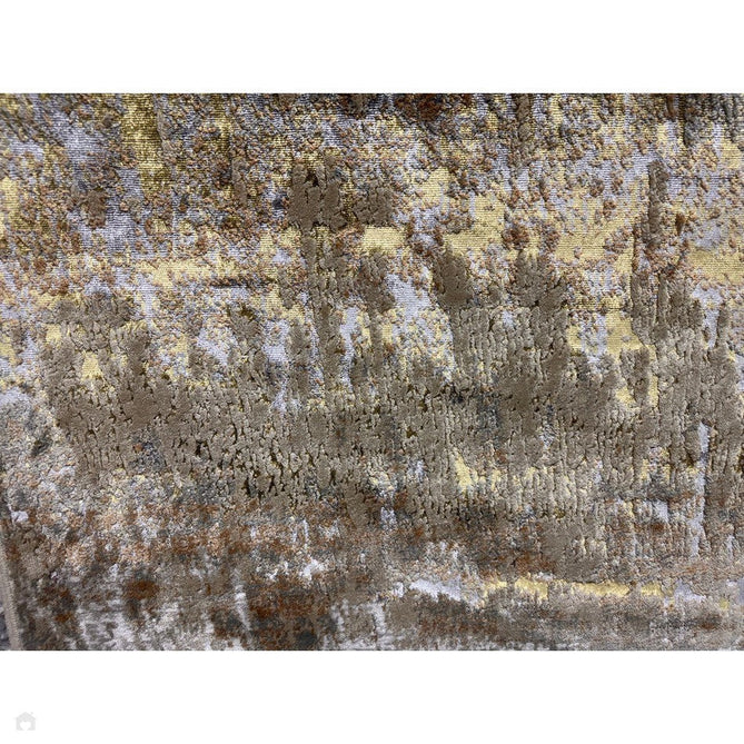 Aurora AU01 Dune Modern Abstract Distressed Marbled Metallic Shimmer Textured High-Density Soft Smooth Low Profile Polyblend Short-Pile Bronze/Gold/Rust Terracotta/Beige/Grey/Cream Rug-Asiatic Carpets-Rug Love - The Most Loved Rug Store