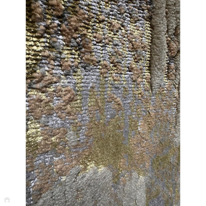 Aurora AU01 Dune Modern Abstract Distressed Marbled Metallic Shimmer Textured High-Density Soft Smooth Low Profile Polyblend Short-Pile Bronze/Gold/Rust Terracotta/Beige/Grey/Cream Rug-Asiatic Carpets-Rug Love - The Most Loved Rug Store