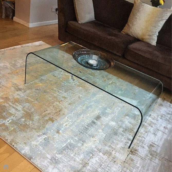 Aurora AU01 Dune Modern Abstract Distressed Marbled Metallic Shimmer Textured High-Density Soft Smooth Low Profile Polyblend Short-Pile Bronze/Gold/Rust Terracotta/Beige/Grey/Cream Rug-Asiatic Carpets-Rug Love - The Most Loved Rug Store