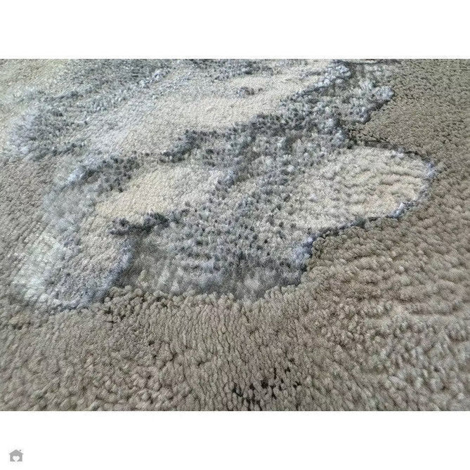 Aurora AU02 Cloud Modern Abstract Distressed Marbled Metallic Shimmer Textured High-Density Soft Smooth Low Profile Polyblend Short-Pile Grey/Beige/Silver/Cream/White Rug-Asiatic Carpets-Rug Love - The Most Loved Rug Store