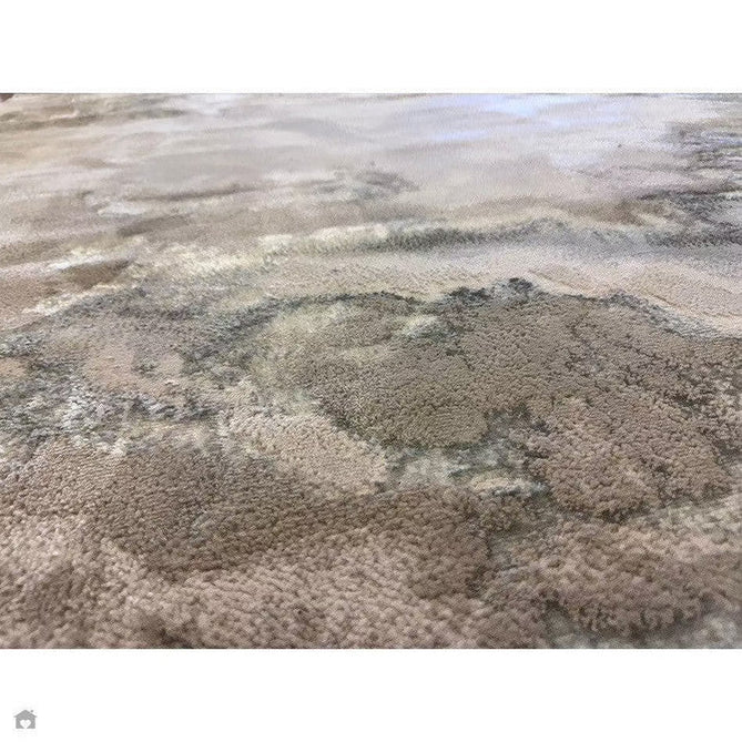 Aurora AU02 Cloud Modern Abstract Distressed Marbled Metallic Shimmer Textured High-Density Soft Smooth Low Profile Polyblend Short-Pile Grey/Beige/Silver/Cream/White Rug-Asiatic Carpets-Rug Love - The Most Loved Rug Store