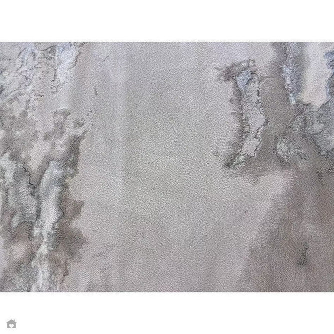 Aurora AU02 Cloud Modern Abstract Distressed Marbled Metallic Shimmer Textured High-Density Soft Smooth Low Profile Polyblend Short-Pile Grey/Beige/Silver/Cream/White Rug-Asiatic Carpets-Rug Love - The Most Loved Rug Store