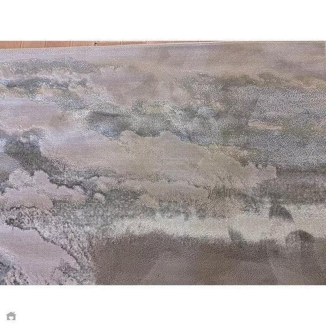 Aurora AU02 Cloud Modern Abstract Distressed Marbled Metallic Shimmer Textured High-Density Soft Smooth Low Profile Polyblend Short-Pile Grey/Beige/Silver/Cream/White Rug-Asiatic Carpets-Rug Love - The Most Loved Rug Store