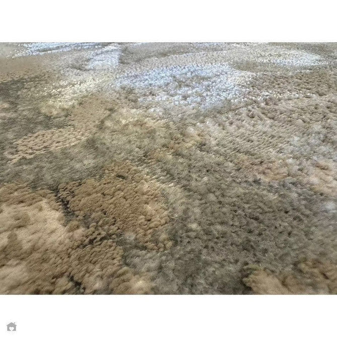 Aurora AU02 Cloud Modern Abstract Distressed Marbled Metallic Shimmer Textured High-Density Soft Smooth Low Profile Polyblend Short-Pile Grey/Beige/Silver/Cream/White Rug-Asiatic Carpets-Rug Love - The Most Loved Rug Store