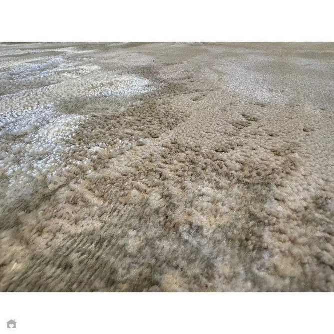 Aurora AU02 Cloud Modern Abstract Distressed Marbled Metallic Shimmer Textured High-Density Soft Smooth Low Profile Polyblend Short-Pile Grey/Beige/Silver/Cream/White Rug-Asiatic Carpets-Rug Love - The Most Loved Rug Store