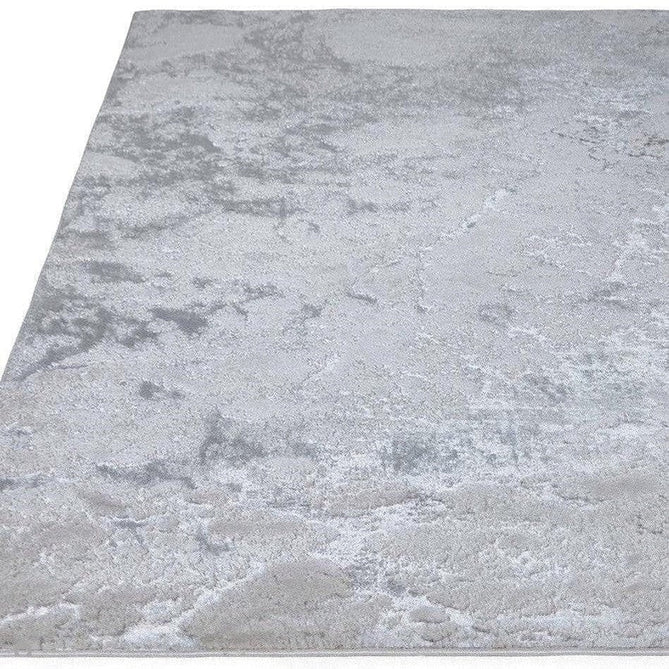 Aurora AU03 Solar Modern Abstract Distressed Marbled Metallic Shimmer Textured High-Density Soft Smooth Low Profile Short-Pile Silver/Beige/Grey/Cream Rug-Asiatic Carpets-Rug Love - The Most Loved Rug Store